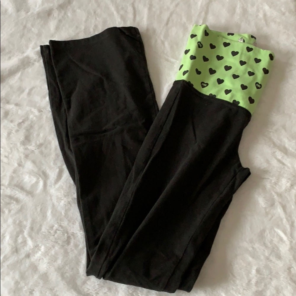 Pink Flare Leggings